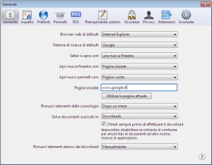Cambiare Homepage Safari - 2