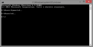 Cmd prompt dei comandi windows