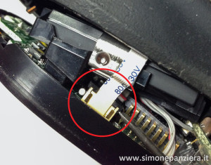 Sgancio Cavo Flat Mouse logitech MX revolution