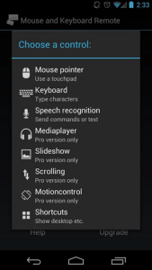 Mouse e Keyboard Remote Android 1