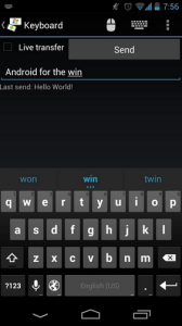 Mouse e Keyboard Remote Android 2