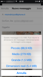 Ridimensionare foto su iPhone - iPad - iOS8 002