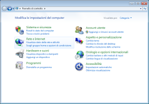 Configurare IP Statico su Windows 7 - 1