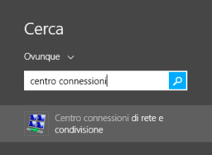 Impostare IP statico windows 8 - 1