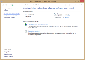 Impostare IP statico windows 8 - 2