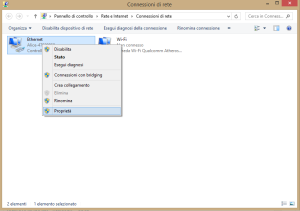 Impostare IP statico windows 8 - 3