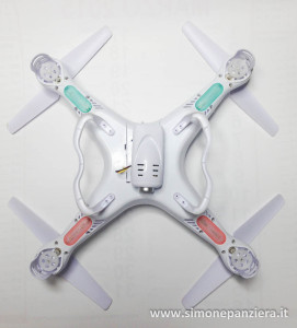 Syma X5C - Range Mod PCB on board 001