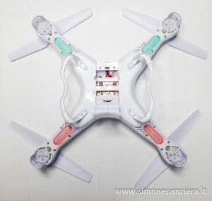 Syma X5C - Range Mod PCB on board 002