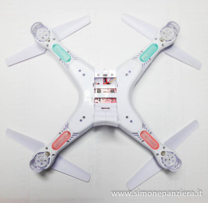 Syma X5C - Range Mod PCB on board 003