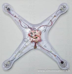 Syma X5C - Range Mod PCB on board 007