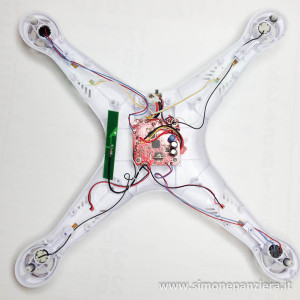 Syma X5C - Range Mod PCB on board 023