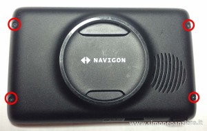 Sostituire altoparlante Navigon 001