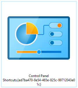 Collegamenti rapidi pannello di controllo windows 1
