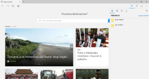 Perferiti edge Windows 10