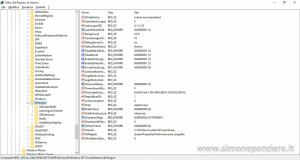 Nascondere utente al login di windows 10