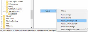 Registro di sistema windows 10 4