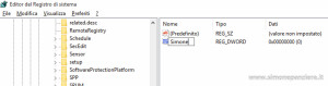 Registro di sistema windows 10 5