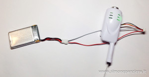 Collegare fotocamera Syma X5SW senza drone