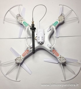 Syma X5SW - X5C FPV Camera Range Mod (33)
