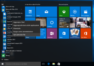 Aggiungere un collegamento al menu start di Windows 10 (3)