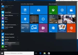 Aggiungere un collegamento al menu start di Windows 10 (8)