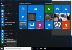 Aggiungere un collegamento al menu start di Windows 10 (9)