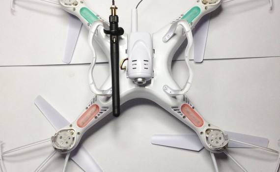 Syma X5SW - X5C FPV Camera Range Mod (33)