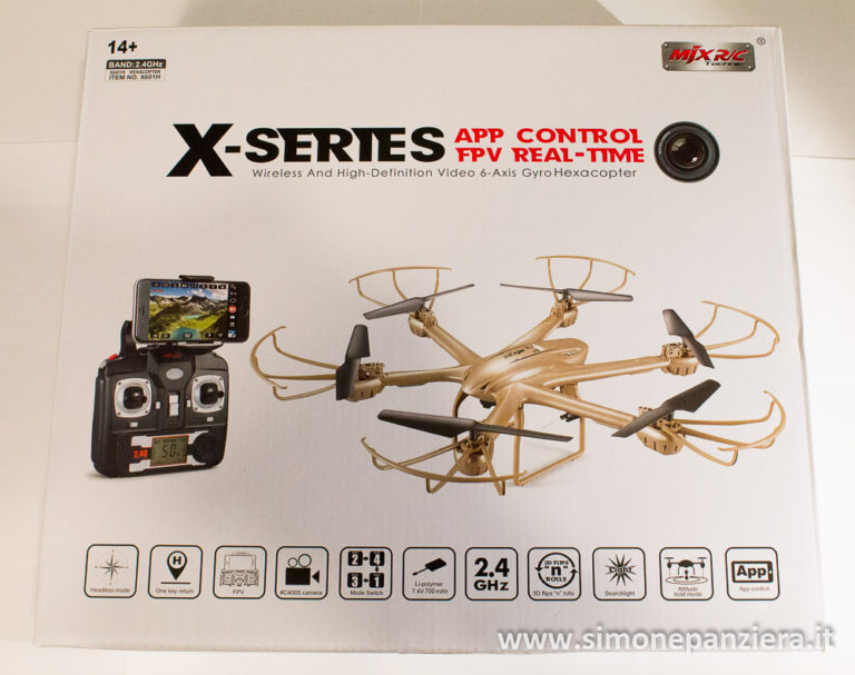 MJX X601H FPV Wifi RC hélicoptère Hexacopter 2,4 GHz 6 MJX X601H FPV Wifi RC hélicoptère Hexacopter 2,4 GHz 6